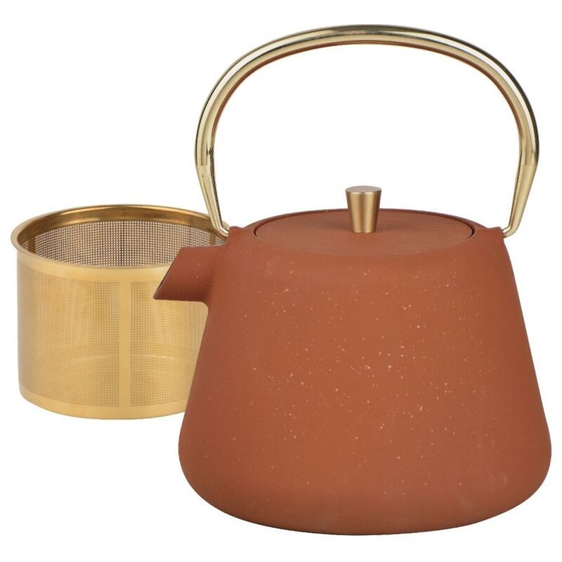 Théière et cafetière en fonte, 1,0 L, KINGHOFF KH-1934