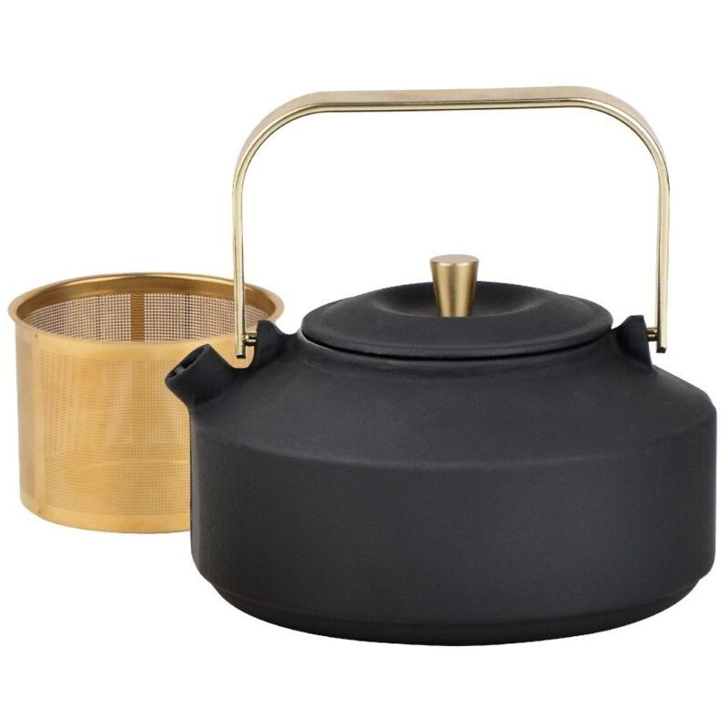 Théière et cafetière en fonte, 1,0 L, KINGHOFF KH-1935