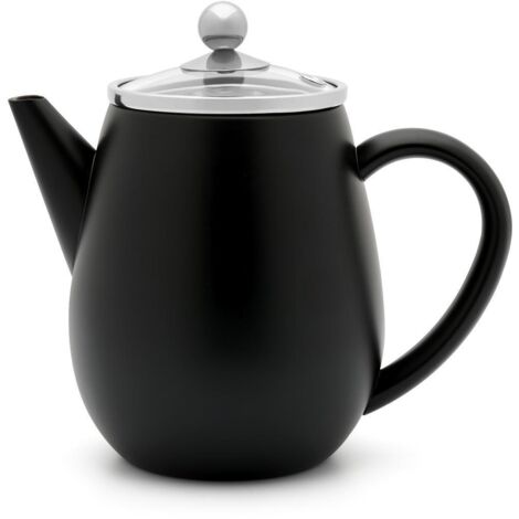 Théière « EVA » noir mat