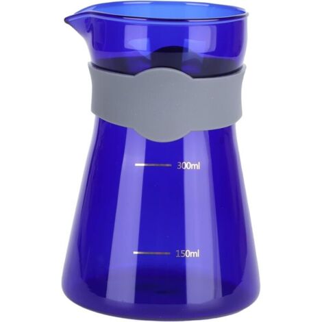 Théière verre borosilicate, infuseur amovible, échelle graduée, bec verseur précis, thé en feuilles maison ou bureau