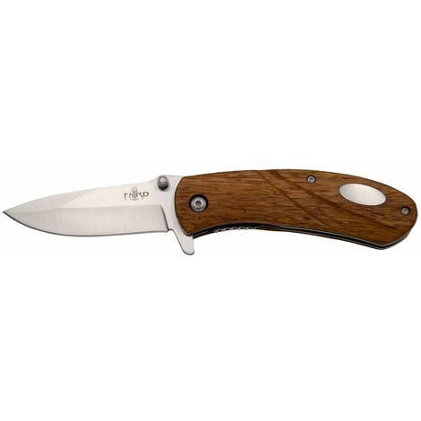 Theird H0814W, manico of legno, lama of acciaio inox 420 of 8,6 cm