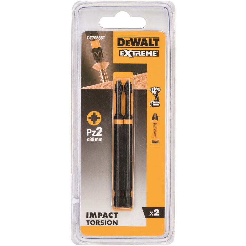 Image of DEWALT EXTREME FLEXTORQ BitSet 25 mm, Pz2