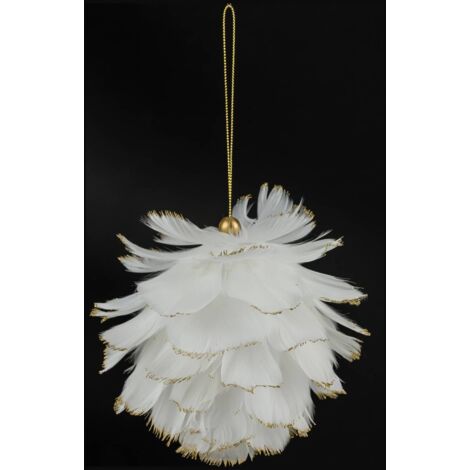 Thema Kugel Federn Spitze Glitzer - Feeric lights & christmas