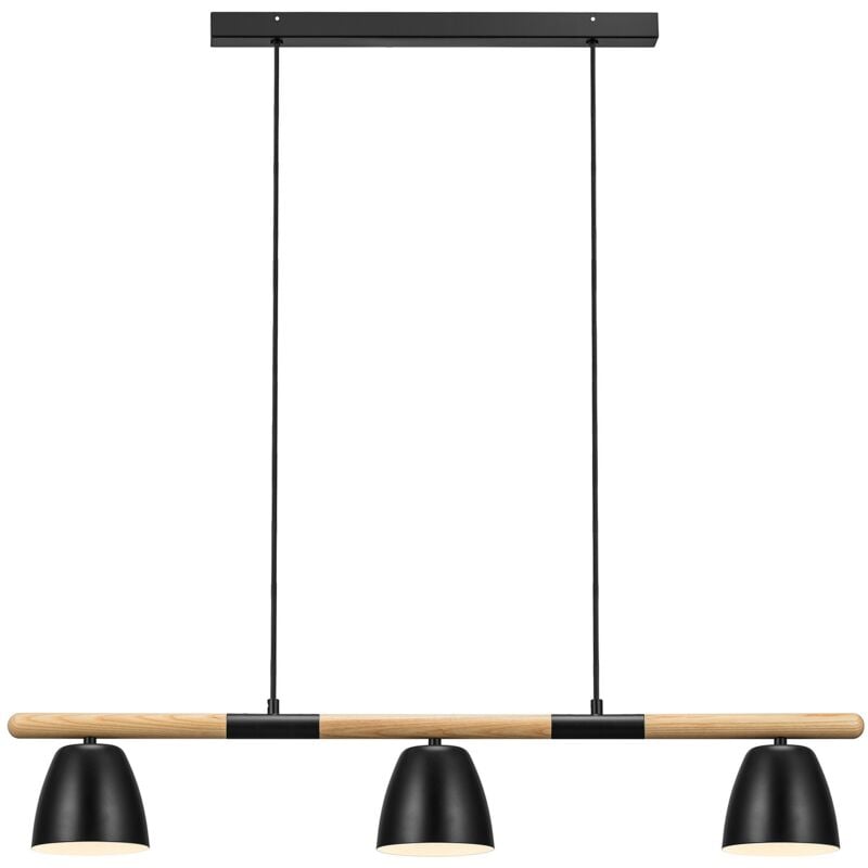 Suspension theo 3-Rail Métal Noir, H.16.5 - IP20 - GU10 / Nordlux Intérieur