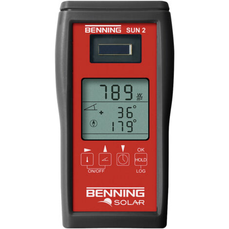 Theo Benning Benning Einstrahlungs-und Temperaturmessgerät SUN 2