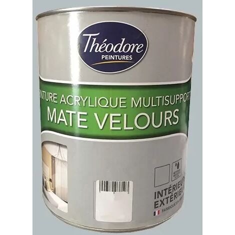 Théodore Peintures Acrylique Multi-supports Mate Velours Gravier 0,5 L