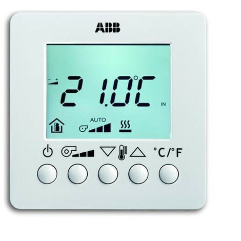 Therm. D'Ambiance V.C. Avec Lcd Me Davos Blanc Studio 2CKA006138A0003 ABB 586665