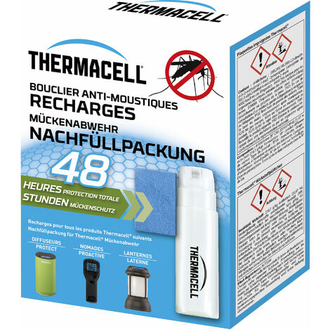 THERMACELL - Bouclier anti moustiques recharge 48h
