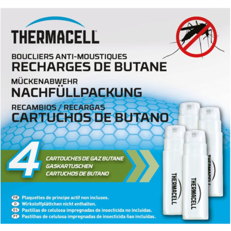 Thermacell Mückenabwehr Gaskartuschen 4 Stück