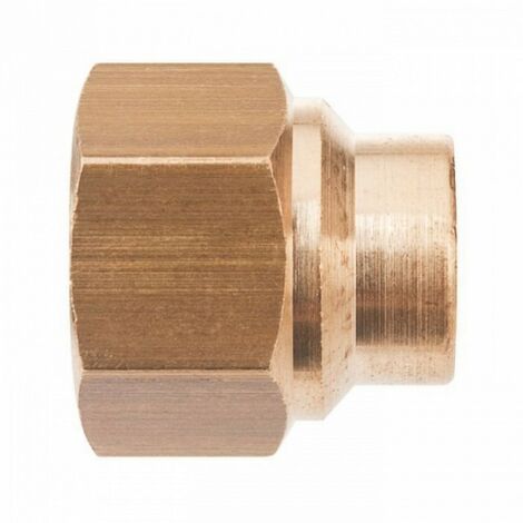 Thermador 270GC1412 - Racor recto para soldar de latón - H 3/8" - Ø 14 mm