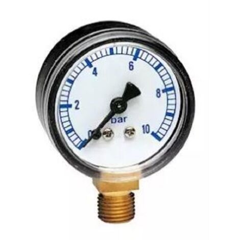 THERMADOR Manomètre sec RADIAL Mâle 1/4" - Ø50mm - 0 à 4bar