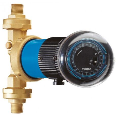 THERMADOR Pompe bouclage Horloge + thermostat 45/65° "VORTEX" Mâle 1/2" (15/21)