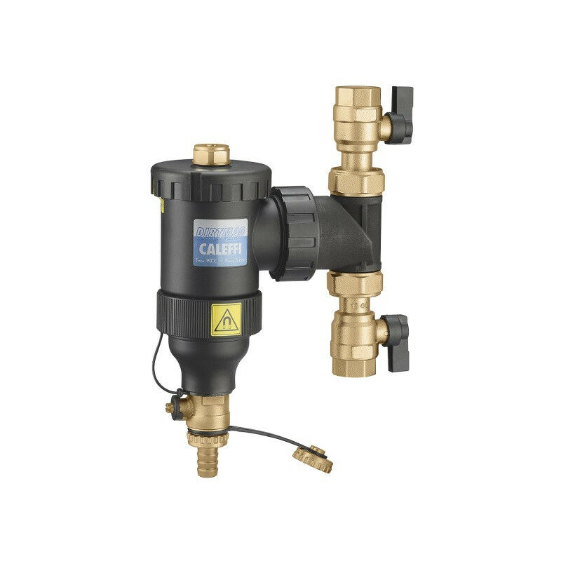 Pot de décantation orientable Thermador dirtmag 3/4' avec anneau magnétique et vannes