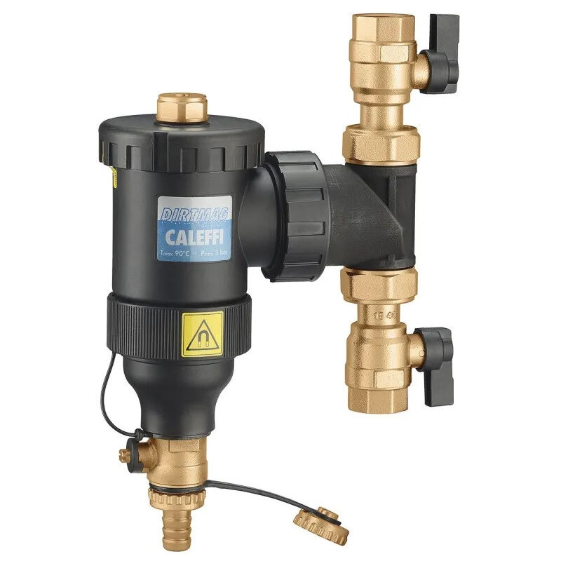 Pot de décantation Thermador dirtmag 1' f 3bar orientable avec vannes et anneau magnétique