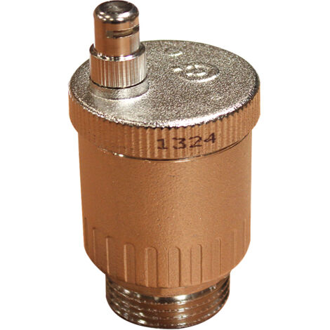 Thermador – Purgeur d'air automatique 502061 – Pour chauffage central – Filetage plomberie 1' M – Élimine l'air sans intervention manuelle