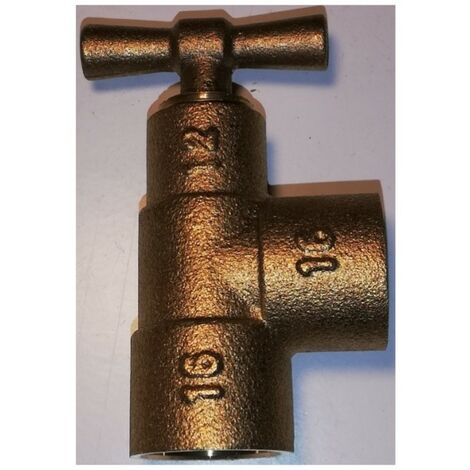Thermador TPECU16 Té purgeur équerre Ø16mm