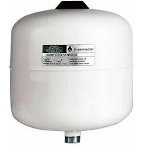 Thermador – Vase d'expansion fermé à membrane EPDM – Capacité 24 litres – Pression de service 6 bars – Pour installations solaires
