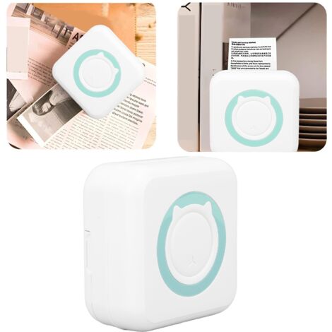 Thermal Mini Printer, Portable Thermal Printer, Mini Sticker Printer, Pocket Printer, Inkless Pocket Printer, Bluetooth Photo Printer