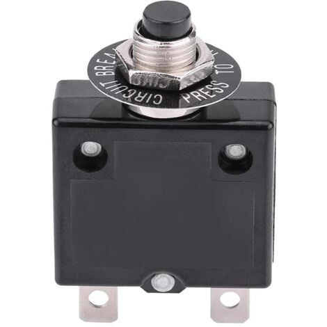 MEMKEY Thermal Switch Circuit Breaker, Overcurrent Overload Protection, Manual Reset Circuit Breaker (15 A)