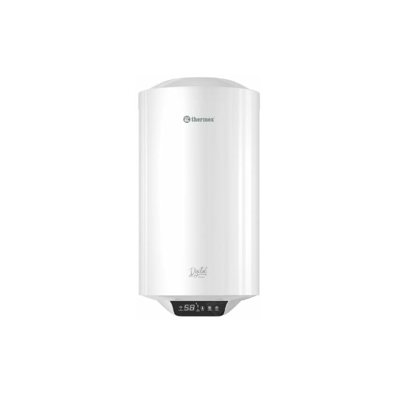 Digital 50-V chauffe-eau électrique 50 Litres vertical à accumulation WiFi - Thermex