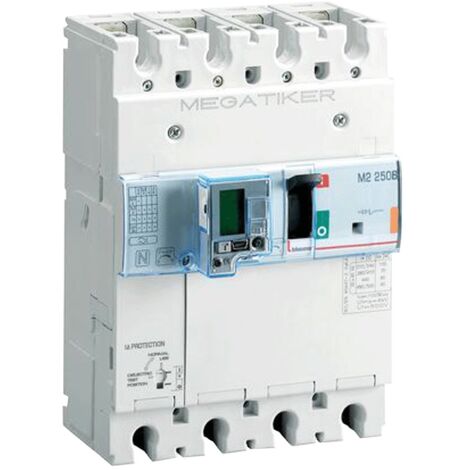 Thermisch-magnetischer Differenzialschutzschalter 250A T724B250D mit Bticino-Gehäuse