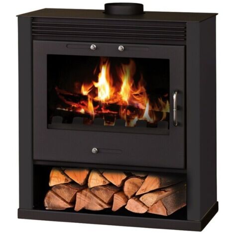 Thermo-Holzofen V05 Ray Max B – 13 kW – Mit Wärmetauscher und modernem Design – Energieklasse A