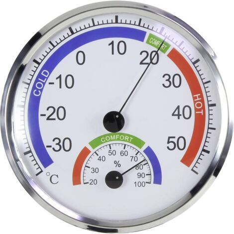 Thermo-hygromètre argent TH101E S525882
