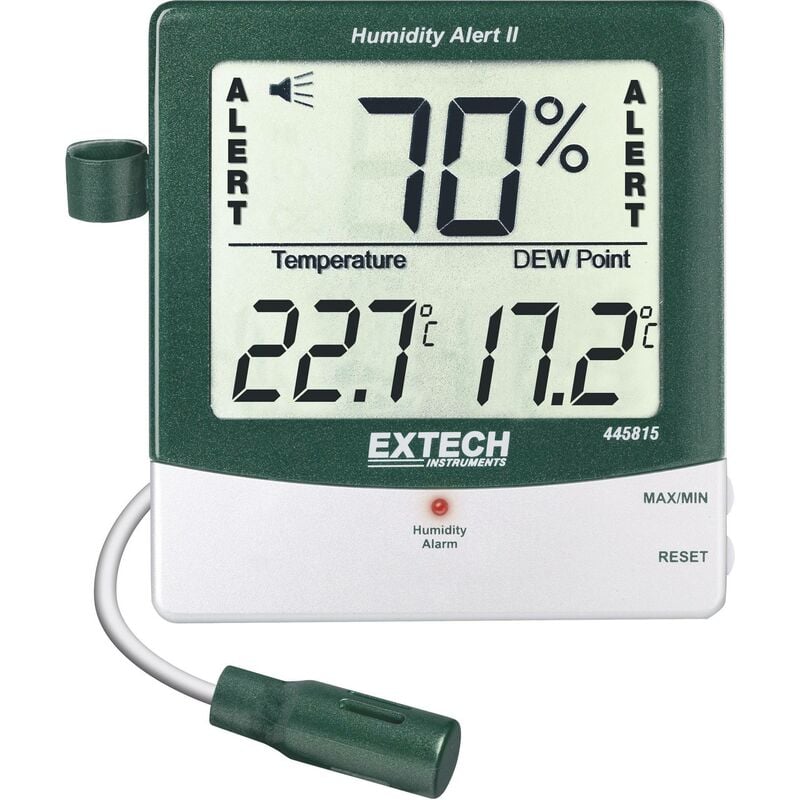 Extech - Thermomètre/hygromètre avec alarme 445815 Q55926