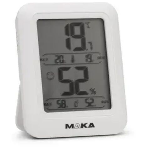 Thermo hygromètre numérique MAKA MKLC19 autonomie 180 jours