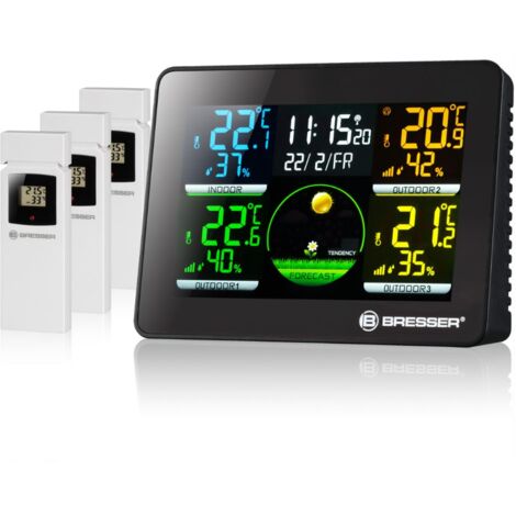 Thermo/hygromètre Quadro NLX + 3 Capteurs