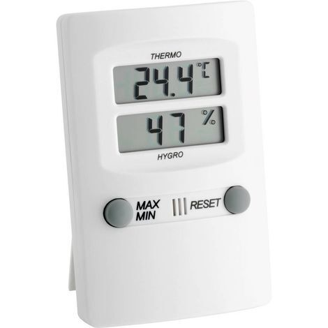 Thermo-hygromètre TFA Dostmann 30.5000.02 blanc S85116