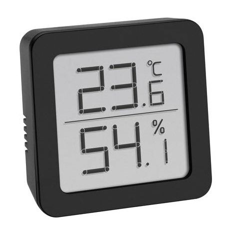 THERMO-HYGROMÈTRE TFA DOSTMANN 30.5051.01 NOIR 1 PC(S)