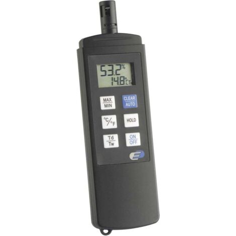 Thermo-hygromètre TFA Dostmann Dewpoint Pro noir Y02540