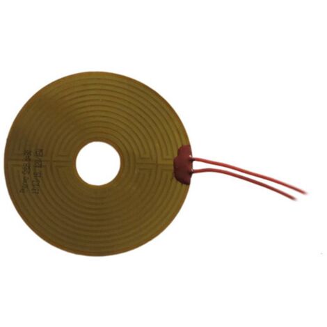 Thermo TECH Poliimmide Lamina riscaldante Autoadesivo 12 V/DC, 12 V/AC 15 W Tipo di protezione IPX4 (Ø) 90 mm
