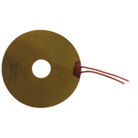 Thermo TECH Poliimmide Lamina riscaldante Autoadesivo 12 V/DC, 12 V/AC 15 W Tipo di protezione IPX4 (Ø) 90 mm