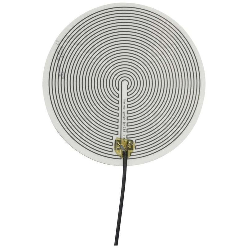 Polyester Feuille chauffante 115 v 19 w (ø) 235 mm - Thermo Tech