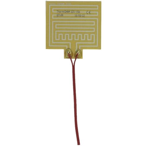 Thermo TECH polyester Feuille chauffante 12 V 15 W (L x l) 90 mm x 87 mm