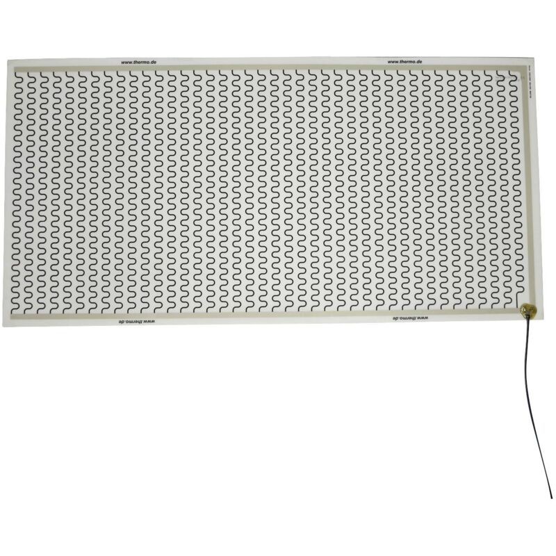 Polyester Feuille chauffante 230 v 100 w (l x l) 1000 mm x 500 mm X217432 - Thermo Tech