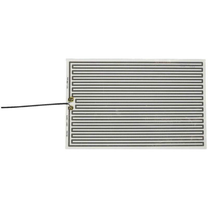 Polyester Feuille chauffante 230 v 250 w (l x l) 490 mm x 315 mm - Thermo Tech