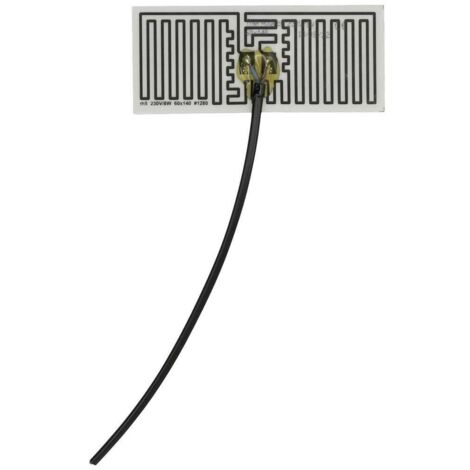 THERMO TECH POLYESTER FEUILLE CHAUFFANTE 230 V 8 W (L X L) 140 MM X 60 MM 2145593