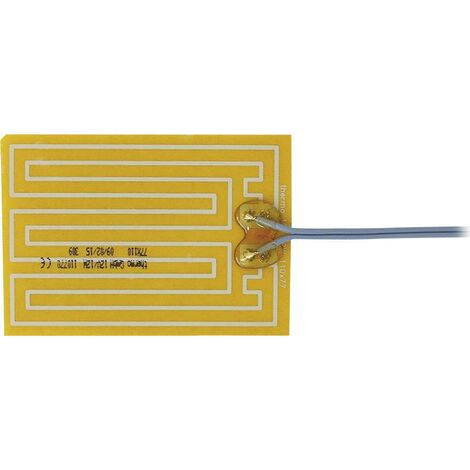 Thermo TECH polyester Feuille chauffante autocollant 12 V/DC, 12 V/AC 12 W Indice de protection IPX4 (L x l) 110 mm x 77 mm S25646