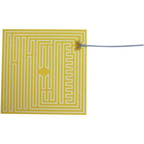 Thermo TECH polyester Feuille chauffante autocollant 12 V/DC, 12 V/AC 35 W Indice de protection IPX4 (L x l) 260 mm x 260 mm A988741