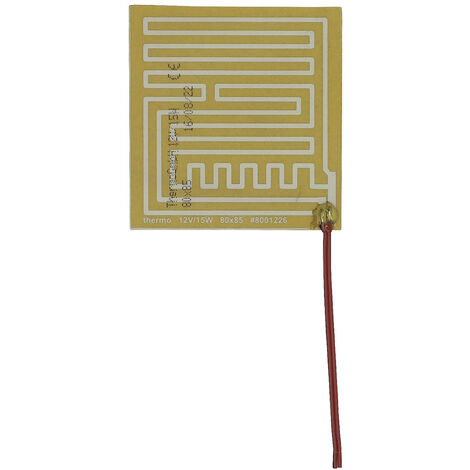 Thermo TECH Polyester Heizfolie  12 V 15 W  (L x B) 85 mm x 80 mm