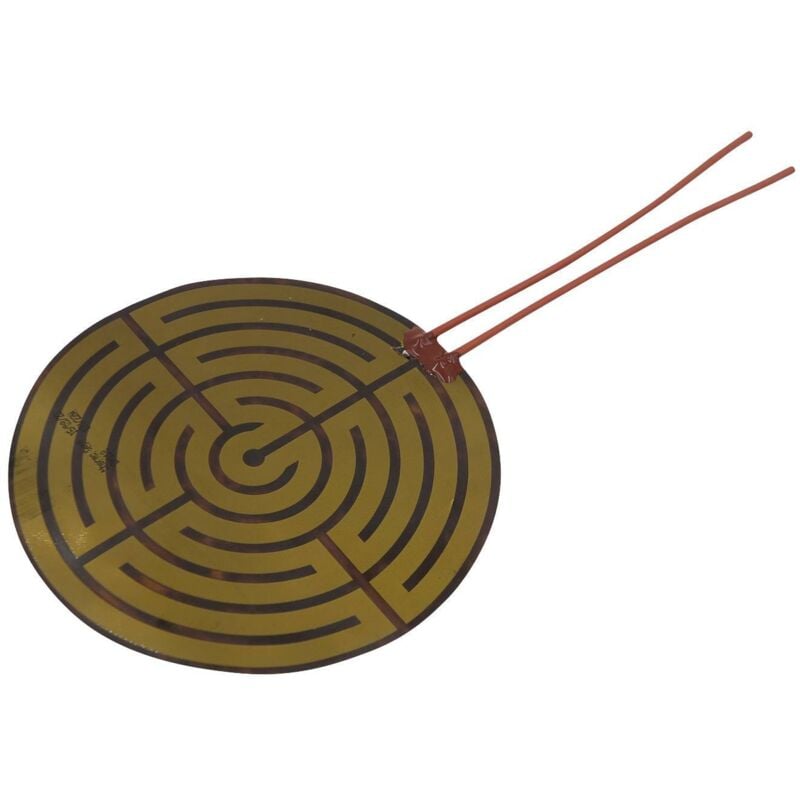 Polyimide Feuille chauffante autocollant 12 v 22 w Indice de protection IPX4 (ø) 118 mm - Thermo Tech