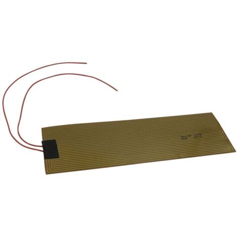 Thermo TECH polyimide Feuille chauffante autocollant 12 V 4.1 W Indice de protection IPX4 (L x l) 205 mm x 65 mm D310122