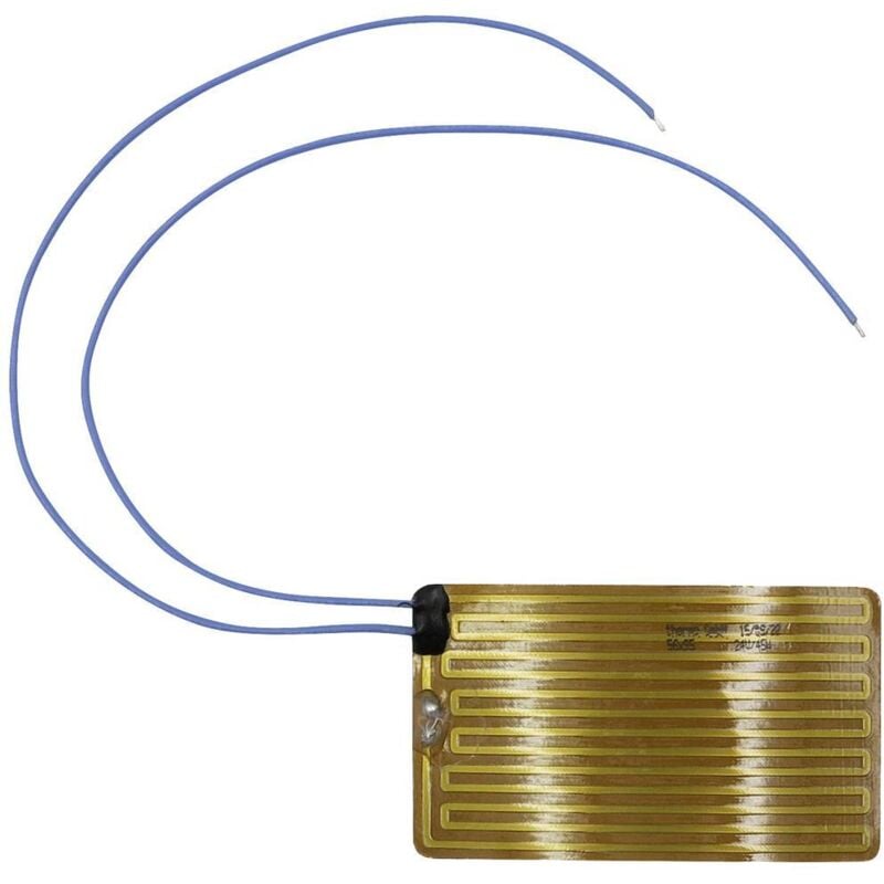 Polyimide Feuille chauffante autocollant 24 v 45 w Indice de protection IPX4 (l x l) 95 mm x 56 mm - Thermo Tech