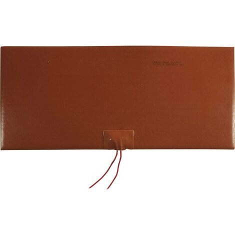 Thermo TECH silicone Feuille chauffante autocollant 24 V/DC, 24 V/AC 235 W Indice de protection IPX7 (L x l) 310 mm x 140 mm S015521