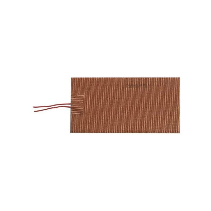Silicone Feuille chauffante autocollant 24 v/dc, 24 v/ac 75 w Indice de protection IPX7 (l x l) 178 mm x 90 mm S015981 - Thermo Tech