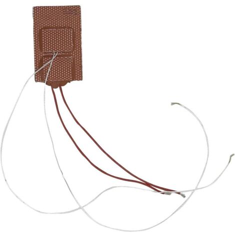 Thermo TECH silicone Feuille chauffante renforcé de fibres de verre 12 V/AC, 12 V/DC 20 W Indice de protection IPX7 (L x l) 31 mm x 50 mm D214622