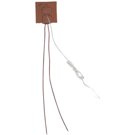 Thermo TECH silicone Feuille chauffante renforcé de fibres de verre 12 V/AC, 12 V/DC 25 W Indice de protection IPX7 (L x l) 50 mm x 50 mm D214612